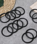 20 Piece Car Bumper Quick Release O Rings Set With Fasteners And Washers Replacement Rubber For Car Bumpers Black on table