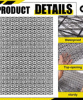 Bulk 30 Pack Extra Large 40x60 Cm ESD Anti Static Bags With Labels Open Top Shielding for sensitive electronics storage.