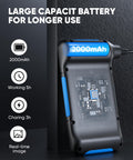 Endoscope Camera With Light For Tight Spots, 4.3 Inch HD IPS Display, 2000mAh battery, circuit board visible through casing