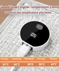 Digital control panel of Under Desk Leg Warmer Heater With Six Temperature Settings And Timer Five Second Rapid Heating