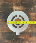 Target Stencil Set 3 Pack Unpainted For Range Practice With 12 By 20 Vital Target 10 Inch Circle And Six Point Five Inch Circle Templates
