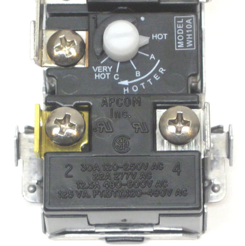 Bradford White Upper Water Heater Thermostat Replacement High Limit Sensor for Easy Install Black Finish