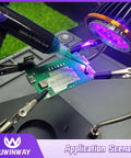 2 Pack UV Curing Solder Mask Ink For PCBs Green Solder Mask BGA Solder Resist Ink application with UV lamp