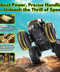 1to16 Scale Totally Waterproof Monster Truck RC Car Amphibious Remote Control Vehicle 4WD on rocky terrain