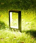 LED Landscape Path Lights Outdoor Waterproof Aluminum Garden Accent Lamp illuminating grassy garden