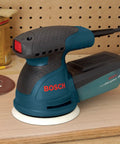 Palm Sander Kit With Dust Collector And Soft Carrying Bag 2.5 Amp 5 Inch Corded Variable Speed Random Orbital Sander Polisher Bundle