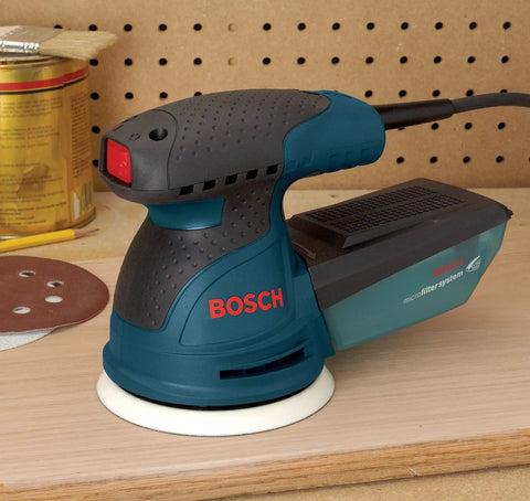 Palm Sander Kit With Dust Collector And Soft Carrying Bag 2.5 Amp 5 Inch Corded Variable Speed Random Orbital Sander Polisher Bundle