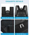 Heavy Duty Mesh Backpack See Through Beach Pool Bag For Travel And Day Trips Rugged Tough As Nails 600D Base With Reinforced Seams