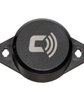 BT Vibration Sensor Add On For CarLock Device Amped Up Theft Protection With Instant Motion Alerts Extends CarLock OBD Or Wired System Not Standalone Easy Install On Doors Or Valuables For Extra Coverage And Quick Response black round sensor with mounting tabs