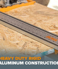 Make Straight Runs No Sweat With This 50 Inch Clamp Edge Extension featuring heavy duty rigid aluminum construction.