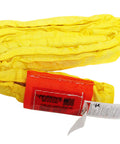 12 Foot Yellow Endless Round Sling For Heavy Duty Lifting And Recovery Jobs Built For Cranes And Wreckers
