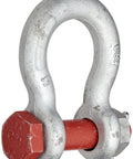 Built Tough Bolt Type Anchor Shackle In Galvanized Carbon Steel Four And Three Quarters Ton Working Load Limit Three Quarter Inch Size