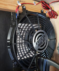 Mounted 50 Watt Solar Exhaust Fan For Attics, Garages, Greenhouses, Barns And Sheds With Waterproof Build, No Fuss Install, On Off Switch