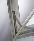 Heavy Duty Vinyl Window 32 By 22 Inches With Full Screen Coverage Insulated Glass 4 Point Sash Lock Internal Weeping System Removable Flange