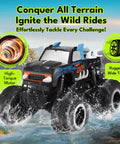 1to16 Scale Totally Waterproof Monster Truck RC Car Amphibious Remote Control Vehicle 4WD All Terrain Off Road Toy for Kids