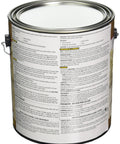 Back of 1-gallon canister of Clear-Seal Satin Concrete Protective Sealer For Indoor And Outdoor Floors, highlighting product details.