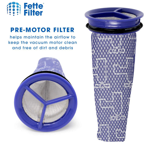 Vacuum Filter Set For Small Ball UP15, Multi Floor, Pro - Pre-motor filter close-up view showing blue casing and mesh material