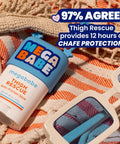 Anti Chafe Stick Travel Size On The Go For Thighs Bra Lines And More Prevents Skin Irritation Vacation And Hot Weather Essential All Day