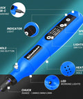 Cordless Rotary Tool Kit With 5 Variable Speeds And 70 Accessories USB C Charging 3 7 Volt Battery Power For Engraving Sanding Polishing Carving Cutting