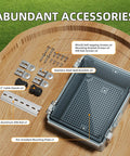 Open Outdoor WiFi Enclosure Weatherproof Locking Box For Router And Switch Plastic Waterproof Enclosure With accessories