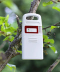 Lightning Detector Sensor With Outdoor Temperature And Humidity Monitor Weather Resistant Detects Lightning Up To 25 Miles