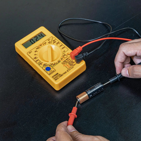 Digital Multimeter And Diode And Transistor Tester For Automotive And Home Use Must Have AC DC Volt Meter Battery Tester