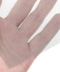 Close-up of hand holding Five Piece Stainless Steel Welding Mesh Reinforcement Screen Set For Thermoplastic Repairs And Plastic Welding Kits