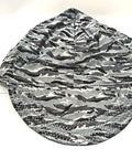 Heavy Duty Welding Cap Featuring Dope Breathable Mesh Cotton Liner That Delivers Boss Level Sweat Resistance And Sick Comfort For Professional Grinders And Metal Fabrication Crews in gray camouflage design.
