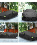 Chevrolet Corvette Weatherproof Car Cover Outdoor Shield For C4 C5 C6 C7 Models 1984-2019 With Windproof Straps and Zip
