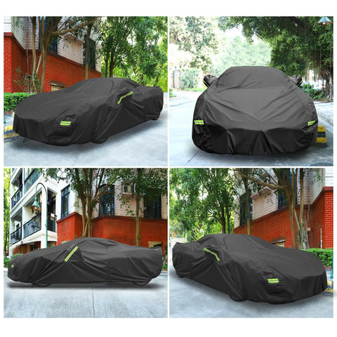 Chevrolet Corvette Weatherproof Car Cover Outdoor Shield For C4 C5 C6 C7 Models 1984-2019 With Windproof Straps and Zip