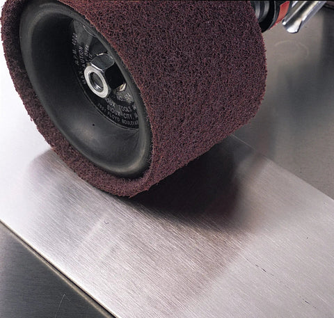 Surface Conditioning Belt Very Fine Nonwoven AVFN Workhorse For Cleaning Blending Light Deburring And Finishing In Metalworking