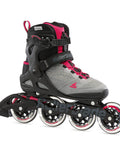 Macroblade 90 W Inline Skates For Women With High Performance Fit, Enhanced Lateral Support, And Stable Cuff, Grey and Pink
