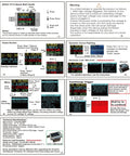 Lua Programmable USB Power Meter And USB 3.1 Tester With Digital Multimeter guide page including interface and specifications.