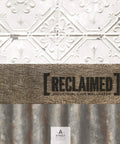 Cool Silver Corrugated Metal Wallpaper Washable And Strippable Nonwoven Material With Realistic Metallic Shine For Accent Walls
