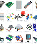 All In One ESP32 Starter Kit With Sensors Display And Modules For Arduino IDE And MicroPython 20 In 1 Electronics Kit includes components