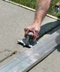 Heavy Duty Zinc Concrete Groover With DuraSoft Handle 6 By 4 And Three Eighths Inch Blade for smooth clean grooves on concrete surface