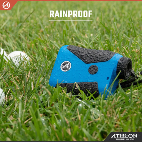 Slope Smart Golf Rangefinder Locks Down Fairway Distances Up To Eight Hundred Yards Handles Hilly Terrain Smoothly And Delivers Ball Park Precision For Weekenders Available In Sleek Blue For Reliable Courseplay