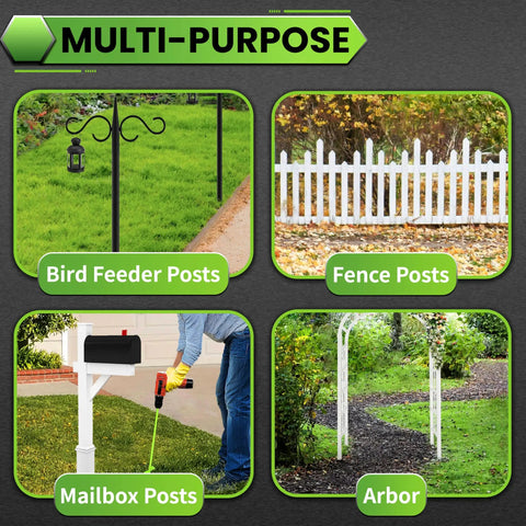 Effortless No Fuss Garden Auger Drill Bit For Planting 1.6 Inch Diameter 16.5 Inch Long Post Hole Digger Use Examples