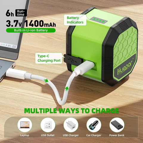 Self Leveling Green Cross Line Laser Level With 100 Ft Range For DIY Construction And Indoor Decoration Accurate Leveling And Plumb In A Snap Built In Li Ion Battery For Long Lasting Power featuring Type-C charging port and battery indicators.