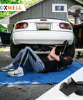 Rubber Jack Pad Pinch Weld Adapter Universal Slotted Frame Rail Protector for floor jack stands under car