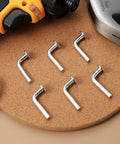 Heavy Duty Pallet Rack Safety Pins J Bolt Drop Pin Set Rust Proof Iron M5 for shelving units and industrial use