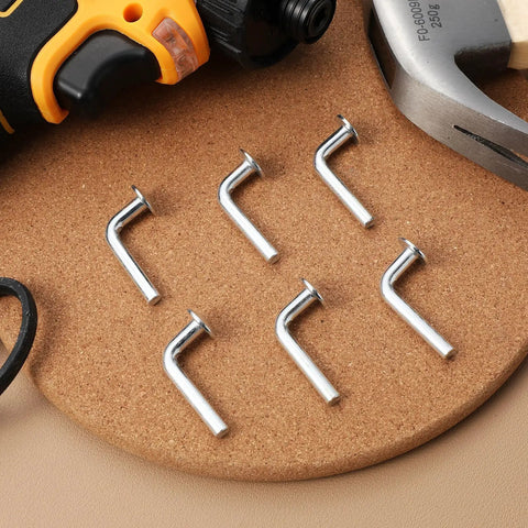 Heavy Duty Pallet Rack Safety Pins J Bolt Drop Pin Set Rust Proof Iron M5 for shelving units and industrial use