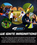 Hands On Intermediate Model Rocket Kit For Ages 10 And Up With Parts Decals Recovery Parachute And Easy To Follow Step By Step Instructions Kid Friendly And Ready For Safe Fun Flights with group launch scene