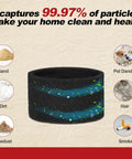 Foam Sleeve Filter Replacements For 1 Gallon Wet Dry Vacuum Cleaners, 3 Pack, capturing dirt, hair, and pet dander