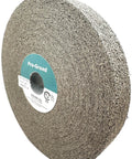 Seven Inch Convolute Deburring Wheel One Inch Thick By One Inch Arbor Hole Silicon Carbide Fine Grit crafted for precise metal finishing.