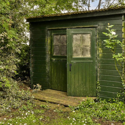 Green outdoor shed with door using Black Barn Door Latch Hook With Hardware Reversible Privacy Lock For Fence And Gate Heavy Duty Security Iron Matte Finish Built To Last For Barns Sheds And Outdoor Doors That Stay Quiet And Lock Up Tight