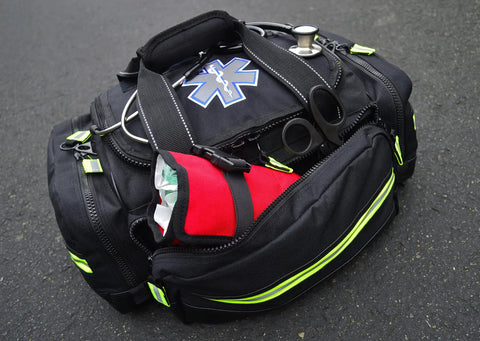 Oral And Nasal Airway Roll Kit With Six OPAs And NPAs Six Lube Packs CPR Mask Roll Bag And Ready To Deploy On Scene For Smooth First Aid Response For Maximum On Scene Readiness.