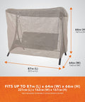 Two Seater Patio Swing Cover For Outdoor Use Heavy Duty Weatherproof Fabric Protects Your Swing And Outdoor Furniture From Rain Sun And Wind Khaki 87 Inch Long By 64 Inch Wide By 66 Inch High Fits Most Two Seaters For Patio Deck Or Porch