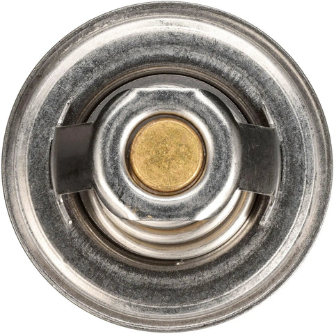 Top view of OE Type Engine Coolant Thermostat For Cars And Trucks, Precision Calibrated Opening And Closing, Durable Replacement Part