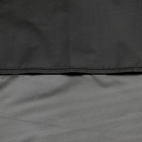 Black heavy-duty polyester material of 80 Qt Universal Cooler Cover For Large Outdoor Rolling Coolers Weatherproof And Waterproof UV Resistant